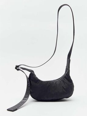 BAGGU Mini Black Crescent Bag